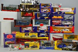 A QUANTITY OF BOXED MODERN DIECAST VEHICLES, to include Corgi Toys Kays Catalogue/White Arrow Set,