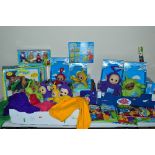 AN EXTENSIVE COLLECTION OF TELETUBBIES TOYS AND MEMORABILIA, to include all four boxed Golden Bear