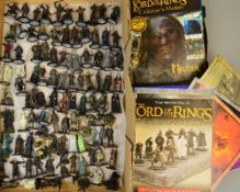 A COLLECTION OF LORD OF THE RINGS COLLECTORS CAST LEAD MODEL FIGURES, from the New Line Cinema