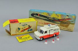 A BOXED DINKY TOYS FORD TRANSIT POLICE ACCIDENT UNIT, No.287, missing aerial from roof but otherwise