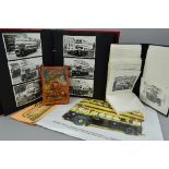 TWO ALBUMS OF PHOTOGRAPHS OF MAINLY BIRMINGHAM CORPORATION TRANSPORT BUSES, mainly c.1960's, mixture