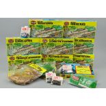 A QUANTITY OF BOXED AIRFIX, PECO AND RIKO MODEL RAILWAY ACCESSORIES, many still sealed in original