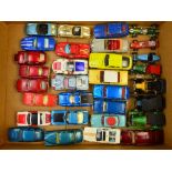 A QUANTITY OF UNBOXED AND ASSORTED DIECAST CARS, to include Corgi Jaguar MK10, No.238, complete with