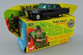 A BOXED CORGI TOYS THE GREEN HORNET'S 'BLACK BEAUTY', No.268, very lightly playworn condition,