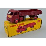 A BOXED DINKY TOYS HINDLE SMART HELECS ELECTRIC ARTICULATED LORRY, No.421, maroon livery with