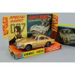 A BOXED CORGI TOYS JAMES BOND ASTON MARTIN D.B.5, No.261, very lightly playworn condition, working