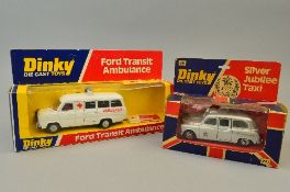 A BOXED DINKY TOYS FORD TRANSIT AMBULANCE, No.274, complete with stretcher, box complete with inner,