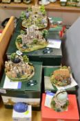 FIVE BOXED LILLIPUT LANE SCULPTURES FROM MIILLENNIUM SERIES, 'The Old Royal Observatory' L2245,