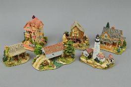 SIX BOXED LILLIPUT LANE SCULPTURES FROM AN AMERICAN JOURNEY SERIES, 'Daydreams' L2146, 'Lace