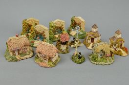 TWELVE LILLIPUT LANE SCULPTURES FROM COLLECTORS CLUB, two 'Little Lost Dog' 1987/8 (both boxed), '