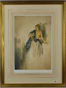 SIR WILLIAM RUSSELL FLINT (BRITISH 1880-1969) 'RAY' a limited edition print 82/850, numbered with