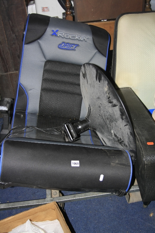 AN X ROCKER DRIFT GAMING CHAIR