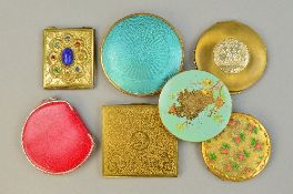 SEVEN MIXED COMPACTS