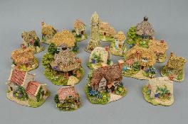 EIGHTEEN LILLIPUT LANE SCULTPURES FROM FREE GIFT AND SPECIAL PROMOTIONS, two 'Petticoat Cottage'