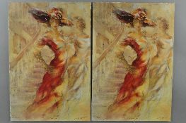 GARY BENFIELD (BRITISH 1965) 'ELEGANCE' two artist proof prints numbered AP128 and AP129, signed,