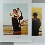 JACK VETTRIANO (BRITISH 1951), two poster prints from the Portland Gallery, 'Amateur Philosophers'