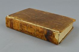 SIMPSON, JOHN, 'A Complete System of Cookery', 1st edition, 1806, front board and end paper partly