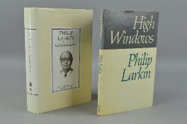 LARKIN, PHILIP, 'High Windows', 1st edition, in dustwrapper, 1974, together with 'Collected