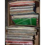 TWO BOXES OF OVER ONE HUNDRED AND TWENTY 12'' SINGLES AND L.P'S, including Duran Duran, Heaven 17,