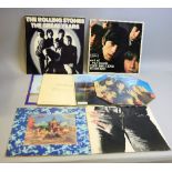 EIGHT L.P'S AND A BOX SET BY THE ROLLING STONES, items of note include Their Satanic Majesties