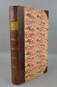 FOX, JOHN, The Book of Martyrs, Pub. James Goodwin, 1815, rebound in half-calf with marbled boards