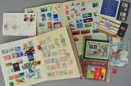 VARIOUS STAMPS, in an album and stockbooks
