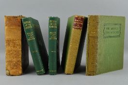 A SMALL BOX OF BOOKS, to include 'Birds of Our Country', two volumes (5)