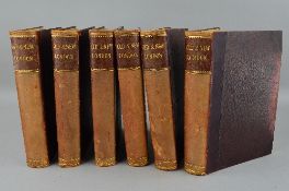 WALFORD, EDWARD, Old and New London, A Narrative of It's People and His Places, 6 vols set,