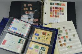 STAMPS AND POSTAL HISTORY, GERMANY, to include two albums and one stockbook (lightly filled)