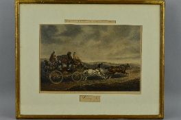 AFTER C.C. HENDERSON, 'Fores's Coaching Recollections', five coloured plates engraved by H.