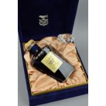 A BOTTLE OF MARTELL CORDON BLEU COGNAC, Baccarat Edition in a crystal decanter and presentation box