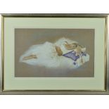 KAY BOYCE (BRITISH CONTEMPORARY) 'CHARLOTTE', a limited edition print of a ballet dancer sleeping on