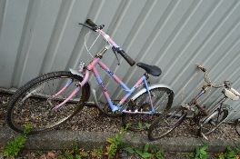 A RALEIGH 66 LADIES BIKE, and a Raleigh Stowaway bike (2)