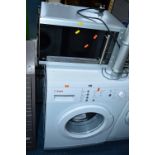 A BOSCH WASHING MACHINE, and a Russell Hobbs microwave (2)