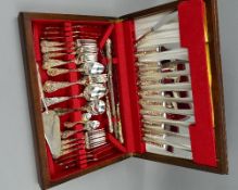A CANTEEN OF GEORGE BUTLER CUTLERY