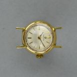 AN 18CT LADIES OMEGA WATCH HEAD, approximate weight 9.3 grams