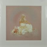 KAY BOYCE (BRITISH CONTEMPORARY) 'ELEGANCE' a limited edition proof print VI/XX of a woman in a