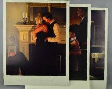 JACK VETTRIANO (BRITISH 1951), three open edition poster prints to include 'An imperfect Past', '