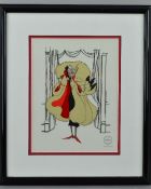 WALT DISNEY 'HELLO DAHLING', a limited edition Sericel from the film 101 Dalmatians featuring