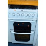 AN HOTPOINT GAS COOKER