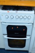 AN HOTPOINT GAS COOKER