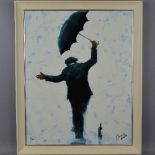 ALEXANDER MILLAR (BRITISH 1960), 'Balancing Act', A Limited Edition print on board, depicting a