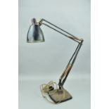 HERBERT TERRY & SONS, LTD 1930'S MODEL 1208 ANGLE POISE DESK LAMP, designed by George Carwardine