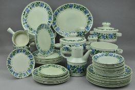 MIDWINTER, a quantity of tablewares from the Stonehenge range of oven to tableware in the '