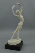 A SPODE STUDIO PORCELAIN FIGURE OF THE PRINCIPAL BALLET DANCER, Anthony Dowell 58/500, modelled by