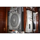 A DUAL 506 BELT DRIVE TURNTABLE, an A & R Cambridge Tuner, a Technics M10 Stereo tape deck, a