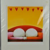 DOUG HYDE (BRITISH 1972), 'Looking At Love', A Limited Edition print of a couple on their backs