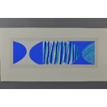 SIR TERRY FROST (BRITISH 1915-2003), 'Blue Brad', a mixed media artwork numbered 80/125, signed