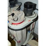 AN AXMINSTER ADE 1200 SINGLE PHASE WORKSHOP DUST EXTRACTOR, with 0.55kv 5.5 amp motor