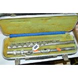 A CASED BOOSEY & HAWKES 'REGENT' FLUTE